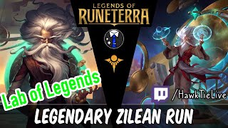 Zilean Guide for Legendary Difficulty Lab of Legends  Legends of Runeterra LoR [upl. by Aelgna825]