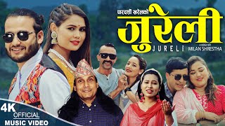 Jureli जुरेली New Nepali song 20802023  Paradarshi Kharel amp Sharada Rasaili ft Abhishek amp Juna [upl. by Silrac]