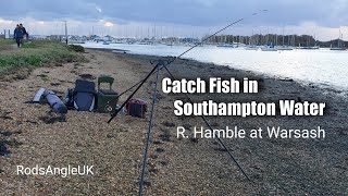 Catch Fish in Southampton Water R HAMBLE at WARSASH [upl. by Yenaj]