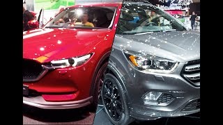 Mazda CX 5 vs Ford Kuga [upl. by Sashenka157]