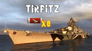 World of WarShips Tirpitz  8 Kills 234K Damage [upl. by Nerraw]