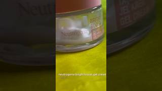 Neutrogena bright boost gel cream review  You can get here True reviews  After using review [upl. by Kerwon]