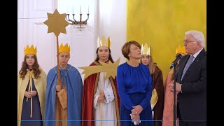 Sternsinger beim Bundespräsidenten 20CMB23 [upl. by Eelrebmyk]