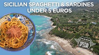 From Cefalù with Love How to Make Sicilian Spaghetti and Sardines Like a Local [upl. by Nnairb675]