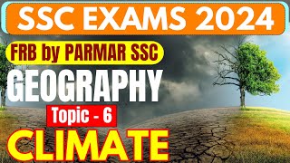 GEOGRAPHY FOR SSC  CLIMATE  FRB BY PARMAR SSC [upl. by Yeltsew]