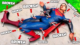 Breaking Every Bone As SUPERMAN In GTA 5 [upl. by Stephenson]