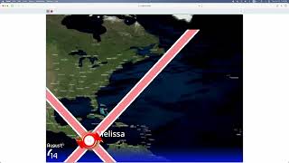 2025 Hypothetical Hurricane Season Animation [upl. by Sixela933]