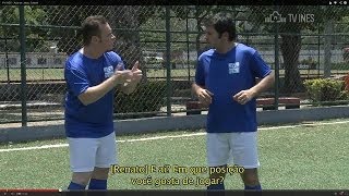 TV INES  Aula de Libras Futebol [upl. by Alica]