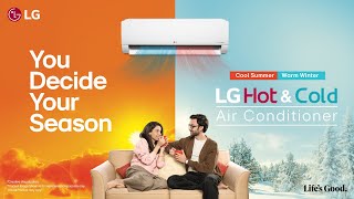 LG Hot amp Cold Air Conditioner  All Season Comfort  LG India [upl. by Moon]