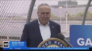 Schumer announces more federal funding for Gateway Project [upl. by Nwahc876]