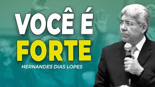 HERNANDES DIAS LOPES  FORÇA EM MEIO FRAQUEZA [upl. by Nellad]