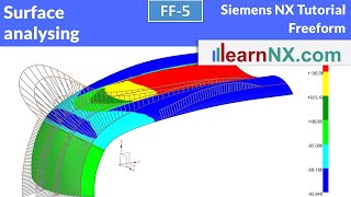 Siemens NX tutorial  Surface analysing [upl. by Kobi320]