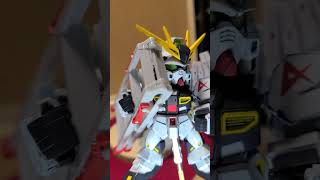 プロの仕事art ガンプラ comedy funny shortvideo 石花 100均 ロックバランシングプラモデル掃除 休憩 脚立gunpla 逃げる プライド [upl. by Leuqer]