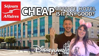 Sejours amp Affaires Serris Val D Europe Disneyland Paris hotel review [upl. by Yesmar633]