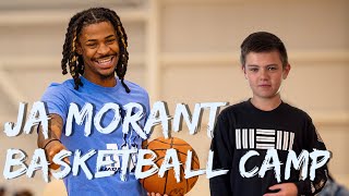 2024 CAMP WITH JA MORANT FULL EXPERIENCE [upl. by Leksehc]