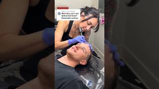 The hairline tattoo hair hairline hairlinetattoo tattoo hairgrowth hairtransformation [upl. by Taber]