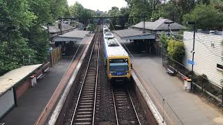 Trains at Jolimont  MCG [upl. by Gilud524]