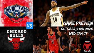 Epic Opening Night Showdown  Bulls vs Pelicans 10232024 [upl. by Aidile]