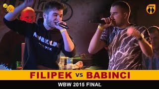 Filipek 🆚 Babinci 🎤 WBW 2015 Finał freestyle rap battle [upl. by Augustina]