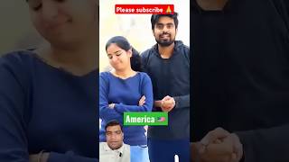 America 🇺🇸 Vs India 🇮🇳 😂  Viral Comedy Video priyalkukreja shorts ytshorts [upl. by Aerdnahc]