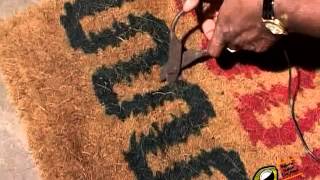 Lesson for finising process of coir mats [upl. by Ailad785]