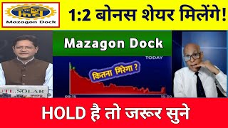 MAZAGON DOCK share latest news  MAZAGON DOCK  mazagon dock share long term 🎯 [upl. by Noiroc]