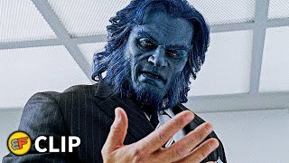 Hank McCoy Visits Worthington Labs Scene  XMen The Last Stand 2006 Movie Clip HD 4K [upl. by Lacy179]