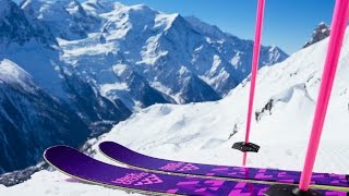 Black Crows Skis I Camox Birdie Skis 2017 I Womens All Terrain Double Rocker Skis [upl. by Anaujal185]