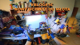 VBLOG16 NOWY UCHWYT DO MŁOTA SDS [upl. by Yehtomit]