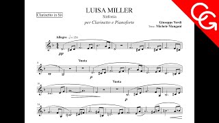 VERDI LUISA MILLER Sinfonia Corrado Giuffredi clarinet [upl. by Golter]