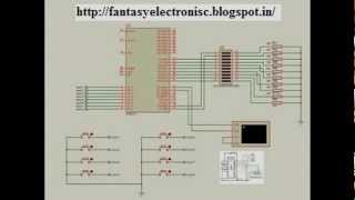 microcontroller 8051 base security alarm using GSM and hidden cameras include keil and Proteus [upl. by Saxen]