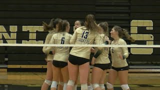 Perrysburg volleyball beats Notre Dame Academy 31 [upl. by Celesta]