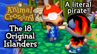 Animal Crossing  The 18 Original Islanders [upl. by Akinor]