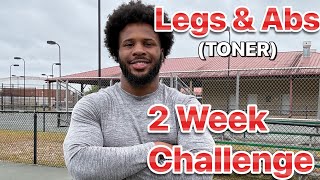 Legs amp Abs Toner  2 Week Challenge [upl. by Rento]