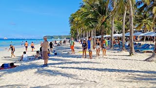 This is BORACAY White Beach on March 29 2024 48minutes Walk From Station 3 to Sinagpa point 👉 [upl. by Sebbie]