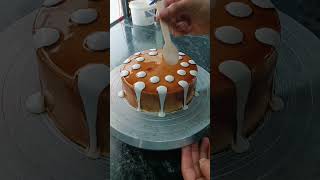 Ceremal butterscotch cake design [upl. by Roter]