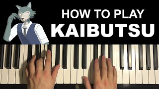 How To Play  BEASTARS Season 2 OP Piano Tutorial Lesson  Kaibutsu [upl. by Atiuqer]