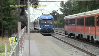 Cruzamiento METROTREN  TERRASUR en BUIN [upl. by Kcirdderf]