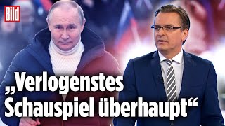 PutinsPropagandaRede „Wahrheit ist Schwert gegen Putin“  Claus Strunz  UkraineKrieg [upl. by Aninotna]