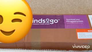 Blinds2go Perfect Fit Venetian Blinds unboxing assembly and fitting review [upl. by Spada]