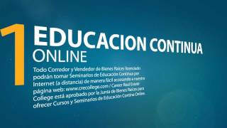 Video PROMO de Career Real Estate College Inc [upl. by Lubow630]