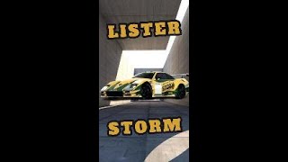 LISTER STORMTHE CAR FROM GRAN TURISMO [upl. by Anyaj]