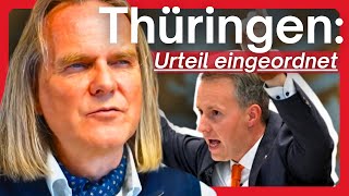 Urteil zum Thüringer Landtag  Diskontinuität und Strategem 23  Prof Dr Christian Rieck [upl. by Acenom]