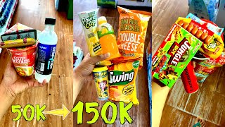 Mukbang  Combo 50k đến 150k mua được gì tại cửa hàng tiện lợi Vietnamese convenience store food [upl. by Ieso557]