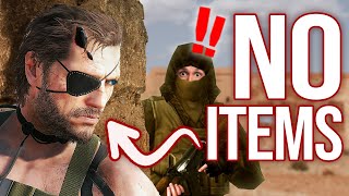 MGSV with No Items is the Best Way to Play Realistic Mod [upl. by Eldorado]