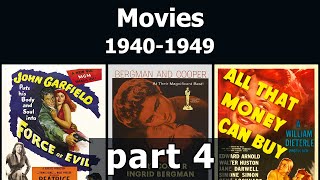 Movies from the 1940s  part 4 [upl. by Attiuqal]