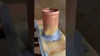 Repairing the copper market of car water tank section [upl. by Hanleigh]