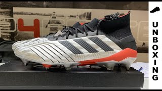 adidas Predator 191 SG 302 Redirect  Silver MetallicCore BlackRed [upl. by Sueaddaht]