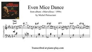 Michel Petrucciani  Even Mice Dance  Marvellous  1994 transcription [upl. by Alemak]