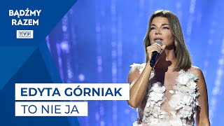 Edyta Górniak  To Nie Ja  Gala 70 lat Telewizji Polskiej [upl. by Orian]